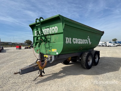 2012 Di Credico DPT 140 LI T/A Agricultural Dump Trailer