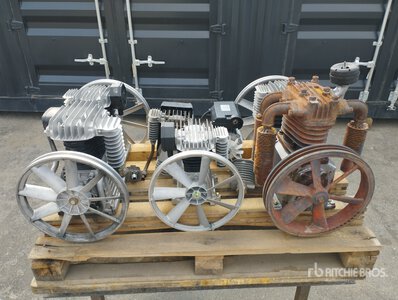 Quantity of (6) Pump Units and Engines ضاغط هوائي