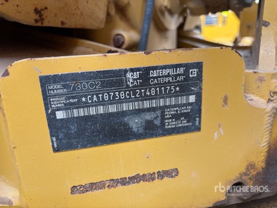 2018 Cat 730C2 Wywrotka przegubowa