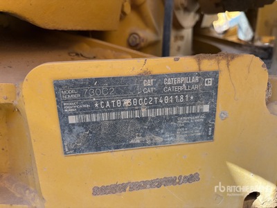2018 Cat 730C2 Wywrotka przegubowa