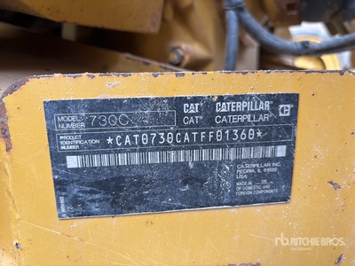 2016 Cat 730C Wywrotka przegubowa