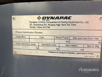 2022 Dynapac CC1200 VI Compacteur à double bille