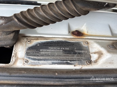 2022 Iveco Powerstar 6x4 Camion à benne basculante D/E (Inoperable)