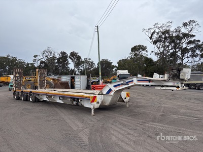 2020 MTE 3 Rows of 8 Hydraulic Widening Lowboy Trailer