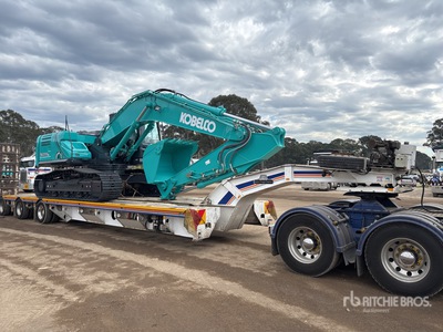 2020 MTE 3 Rows of 8 Hydraulic Widening Gooseneck Rimorchio ribassato