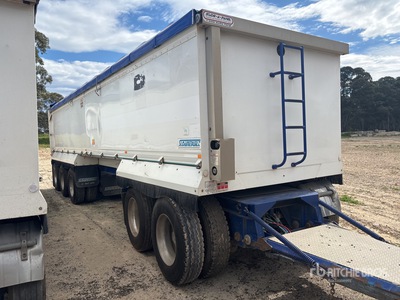 2017 Sloanebuilt 9.8 m 5/Axle Dog End Dump Trailer