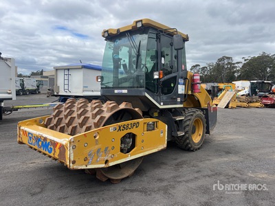2022 XCMG XS83PD Padfoot Drum Compactor