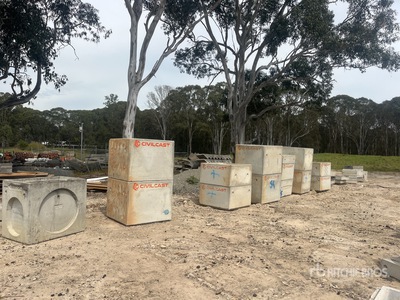 Quantity of Concrete Pits, Culverts