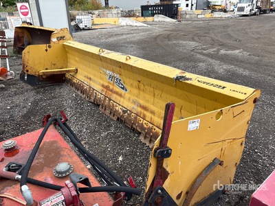 Metal Pless 14 ft Snow Pusher دافع الثلج - Fits Skid Steer Loader