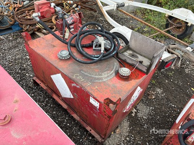 449 L Skid Mounted Steel Gasoline خزان وقود