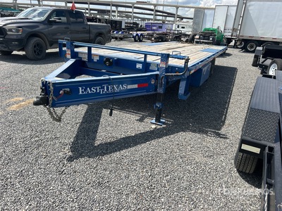 2026 East Texas Trailers 24 ft T/A Remorque à plateau basculant