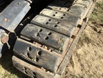 Undercarriage with Left Track Shoes