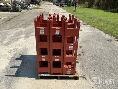 (6) Meco Model SSR1 Steel Storage Racks