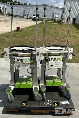 (2) LivenGood ICU Mobility Carts