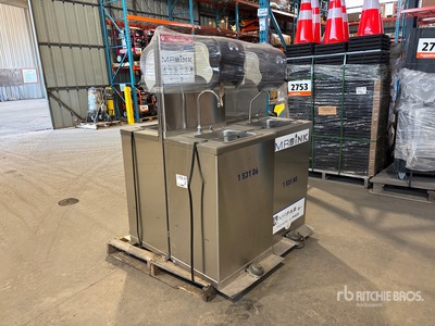 Quantity of (4) Stainless Steel Hand Wash Station