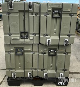 (4) PELICAN HARDIGG Military Mobile Offices