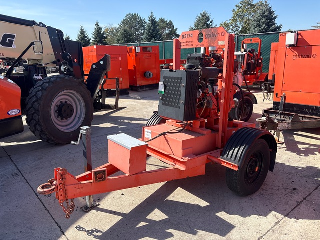 2002 Godwin CD80M Trailer-Mounted Water Pump 2002 Godwin CD80M Trailer-Mounted Water Pump