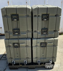 (4) PELICAN HARDIGG Military Mobile Offices