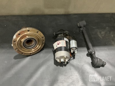 (1) Wheel Spindle Kingpin, (6) Stabilizer Bars & Assorted Items
