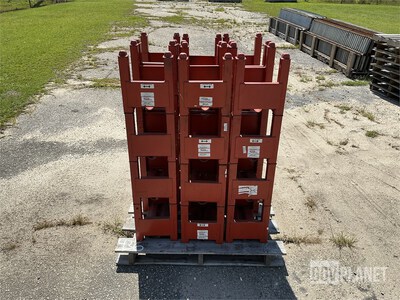 (6) Meco Model SSR1 Steel Storage Racks Model SSR1