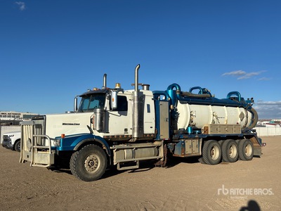 2013 Camex on 2014 Western Star 4900SB 8x6 Sleeper Combination Wash/ Vacuum Tanker Truck