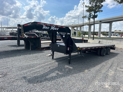 2025 Trailmax MAC210-25 25 ft T/A Gooseneck Plant Trailer