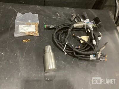 (1) Wiring Harness, (7) Headed Shoulder Pins & Assorted Items