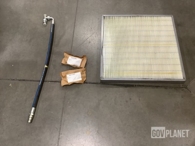 (9) Metallic Hose Assemblies, (4) Pipe to Tube Tees & Assorted Items