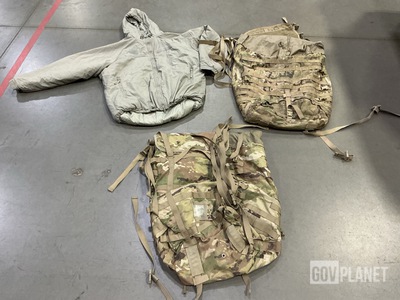 (31) Large Field Rucksacks, (20) Field Packs & Assorted Items
