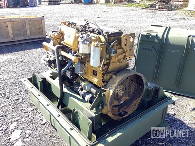Cat 3126B Turbo Diesel Engine w/Shipping Container