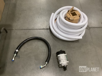 (1) Air Conditioner Compressor, (1) Hose Assembly & Assorted Items