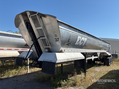2002 EverLite 38 ft 0 in T/A Aluminum End Dump Trailer