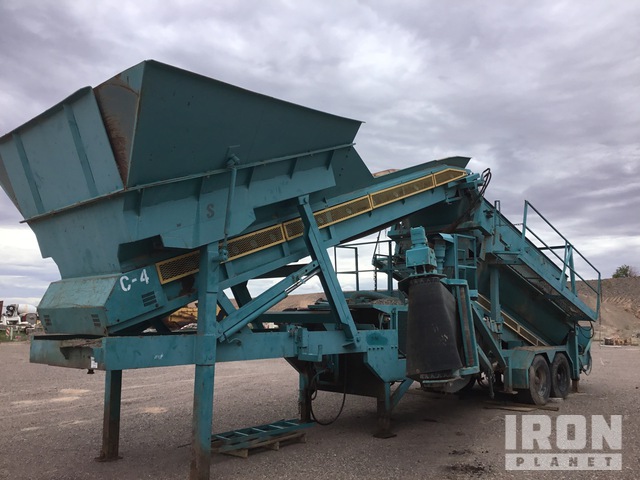1997 Terex Powerscreen Titan 516 Portable Screen Plant