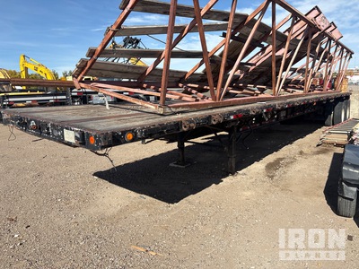 1987 Transcraft TL90K 45 ft T/A Remorque à plateau