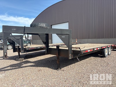 2002 Wilray 24 24 ft T/A Gooseneck Remorque pour équipement