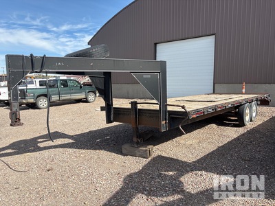 2000 Wilray 24 24 ft T/A Gooseneck Remorque pour équipement