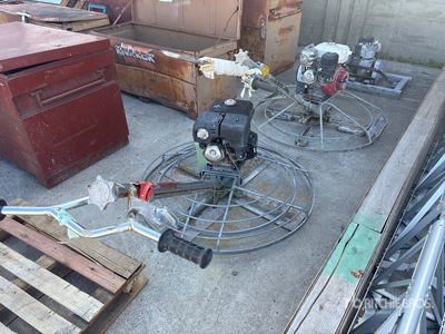 Quantity of (2) Power Trowel