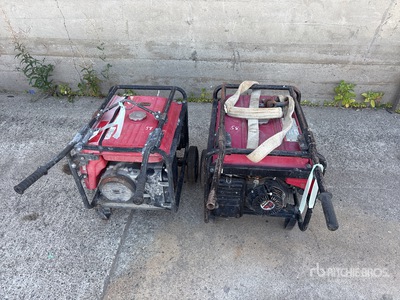 Quantity of (2) Honda EB5000 Generator Set
