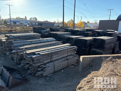 Quantity of (6800) MISC TIMBER Bridge Ledgers. grayed weathered dimensional lumber