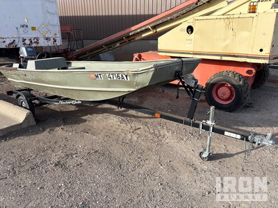 Crestliner Cr1448tsts 14 ft Barco de pesca w/2006 HLT limited 1612BS Trailer