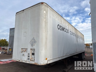1973 Trailmobile A11A-1SAU 39 ft T/A Van Trailer