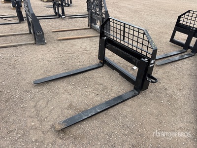 JBX 4000 48 in Skid Steer Forks (Unused)