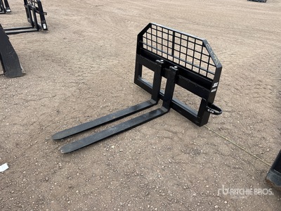 JBX 4000 48 in Skid Steer Forks (Unused)