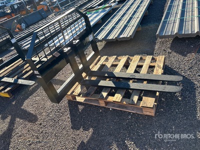 JBX 4000 48 in Skid Steer Forks (Unused)