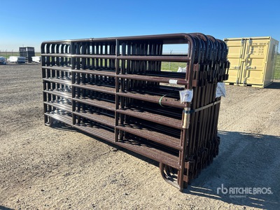 Quantity of (21) BYT MRSDRP12 12 ft 7 Rail Ranch Vee Paneel (Unused)