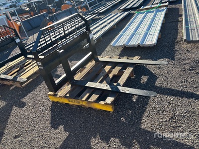 JBX 4000 48 in Skid Steer Forks (Unused)