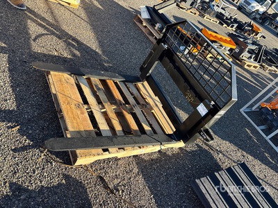 JBX 4000 48 in Skid Steer Forks (Unused)
