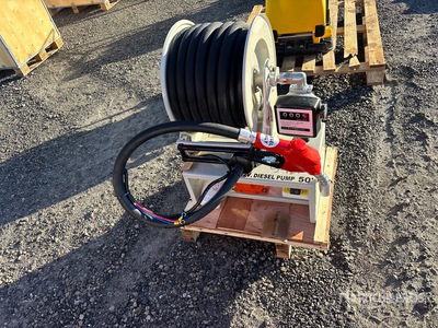 50 ft Diesel Fuel Hose Reel (Unused)