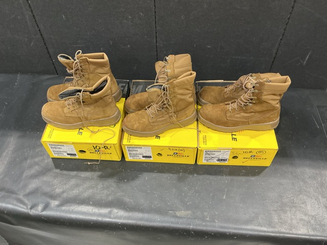 (50) Pairs of Combat Boots