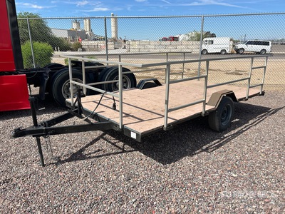 Construction Trailer Specialist 13 ft S/A Utility Trailer